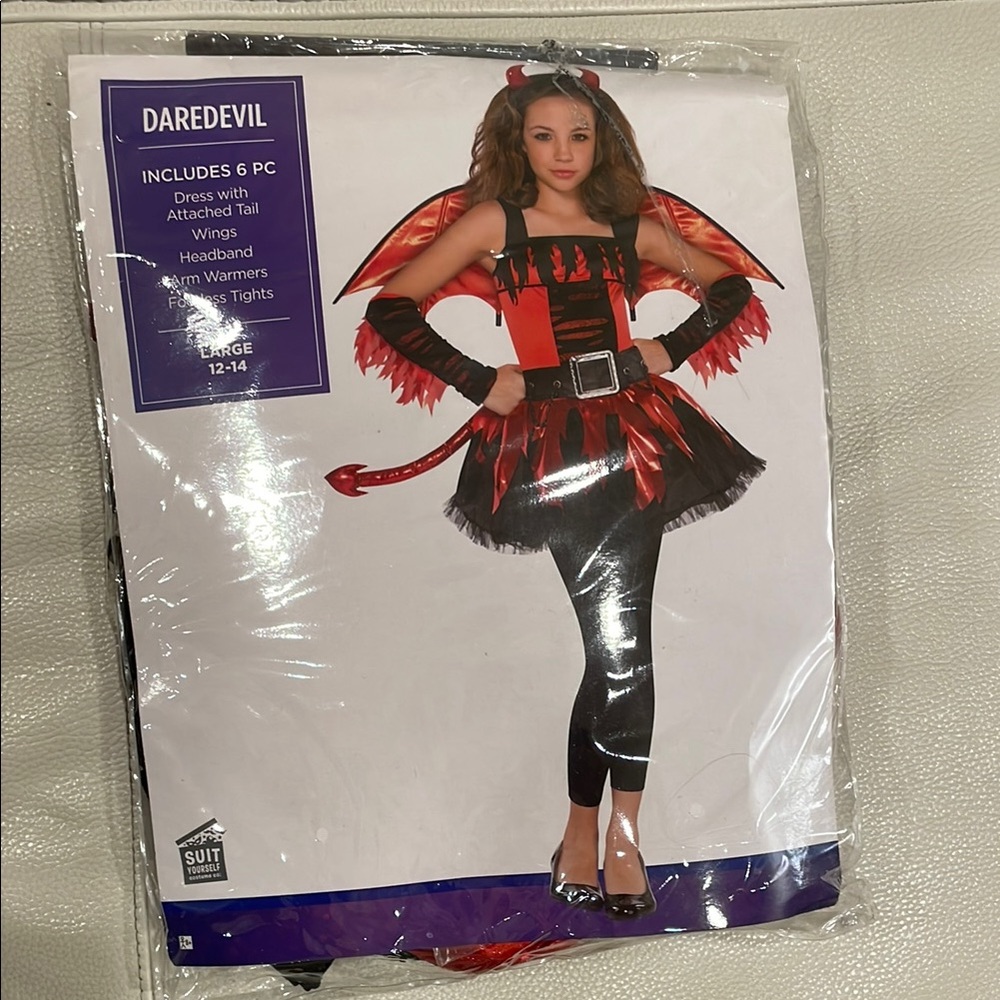 Daredevil Kids Halloween Costume - Red and Black